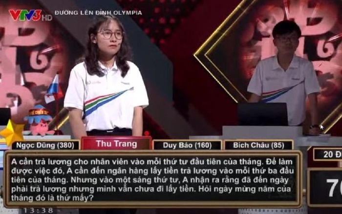 Câu hỏi Olympia về lương bổng cùng loạt dữ kiện rắc rối khiến các nhà leo núi 'toát mồ hôi'