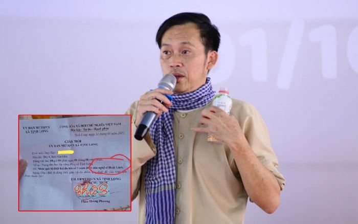 Hoài Linh gây tranh cãi vì giấy nhận quà từ thiện gửi người dân miền Trung: Là đại diện MTQ hay tiền túi?