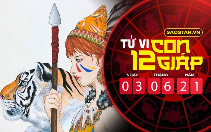 Tử vi thứ 5 ngày 3/6/2021 của 12 con giáp: Sửu có khả năng được thăng chức, Dần vượng vận đào hoa