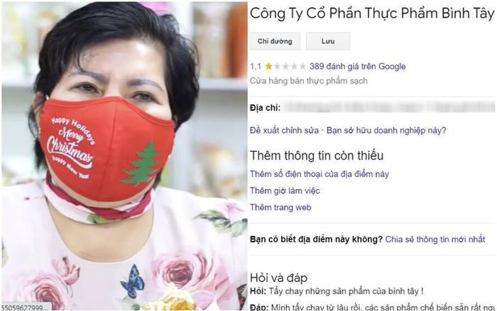 Dân mạng đồng loạt vote 1 sao công ty của bà Lê Thị Giàu, 1 công ty khác bị vạ lây phải 'đóng vĩnh viễn'