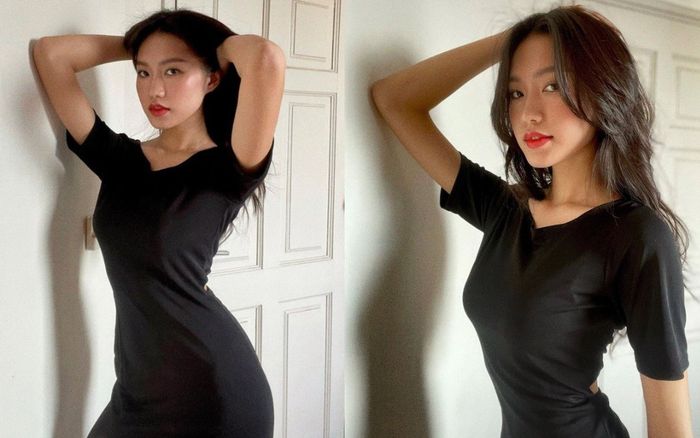 'Bạn gái tin đồn' của Đoàn Văn Hậu khoe vòng eo 55 'soán ngôi' Ngọc Trinh