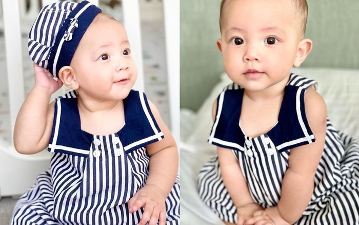 Cục cưng mới tròn 7 tháng, mẹ Hà Hồ đã lo lắng sợ Lisa lớn quá nhanh vì lý do này