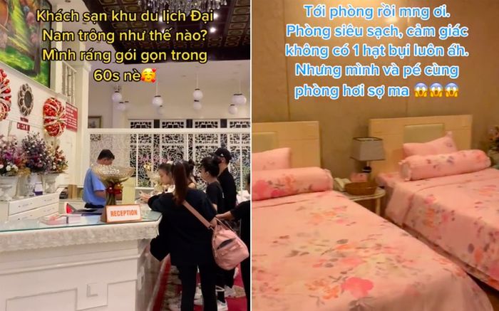 Review 'sương sương' khách sạn Đại Nam sạch không một hạt bụi, cô gái khiến dân mạng lác mắt