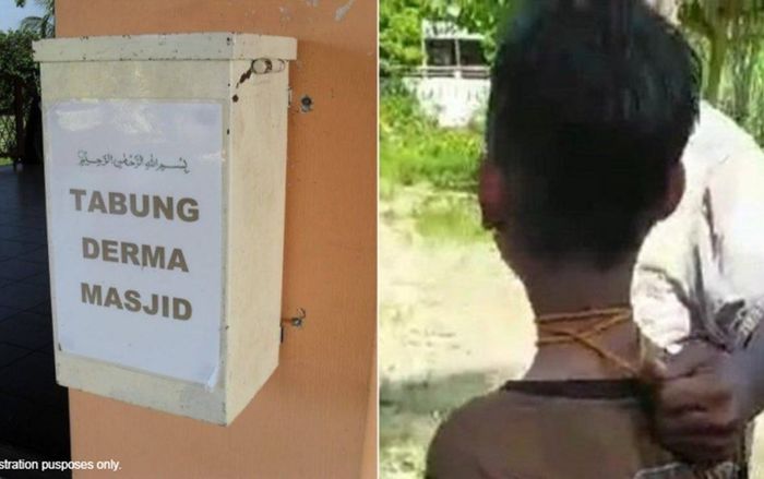 Câu chuyện phía sau cậu bé bị trói cổ và kéo như con vật vì trộm tiền từ thiện