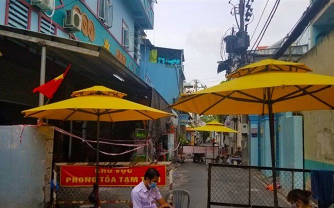 TP.HCM: Phát hiện 5 người sống chung dãy nhà trọ ở quận Tân Bình mắc COVID-19