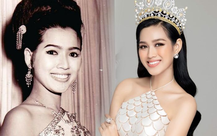 Fan choáng khi phát hiện 'chị em song sinh' là Hoa hậu Quốc tế của Đỗ Thị Hà