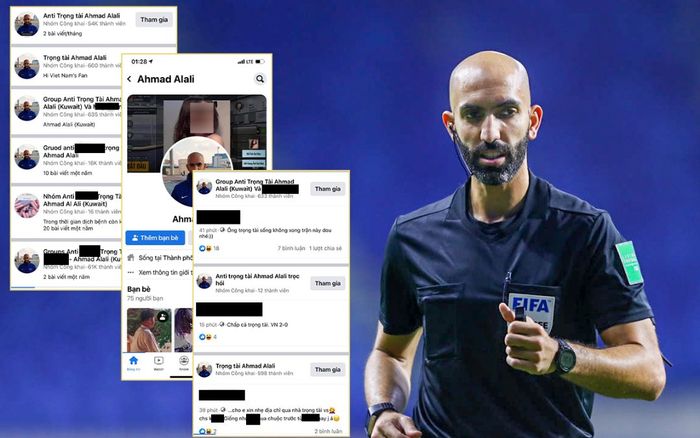 Xuất hiện hàng loạt hội nhóm anti, tài khoản giả mạo trọng tài bắt chính trận Việt Nam - Indonesia
