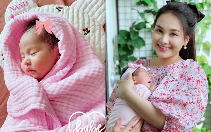 Đầy tháng con gái nhỏ, Bảo Thanh khoe ảnh cận mặt kèm tâm thư: "Có vài tình tiết gay cấn như trong phim"