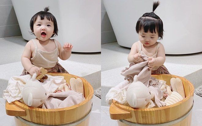 'Chán chê' công việc quản lý, Winnie hóa thân nàng giúp việc đảm đang: Bố Thắng - mẹ Nhi được nhờ rồi