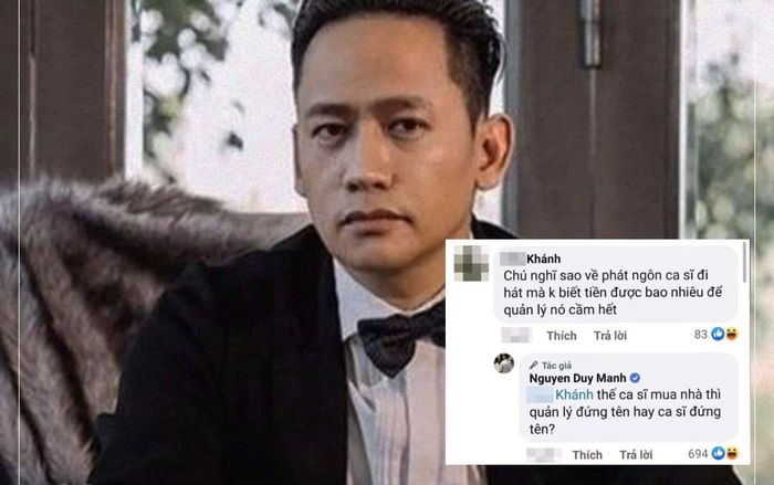 Được hỏi về vụ 'quản lý cầm hết cát-sê nghệ sĩ', Duy Mạnh đáp trả netizen khiến ai cũng cúi đầu ngả mũ