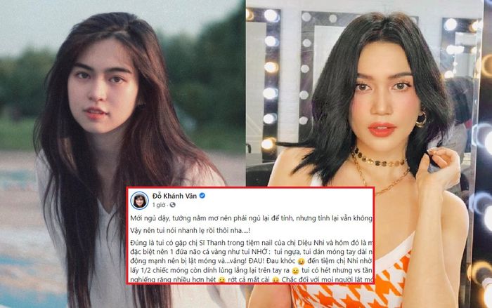 Khánh Vân lên tiếng trước ồn ào ẩu đả trong tiệm nail: 'Dựng hẳn câu chuyện thì thất đức quá ạ'