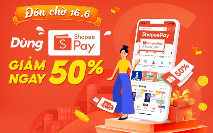 6 ưu đãi chất lừ tại ShopeePay 16.06, nhất định đừng bỏ lỡ!