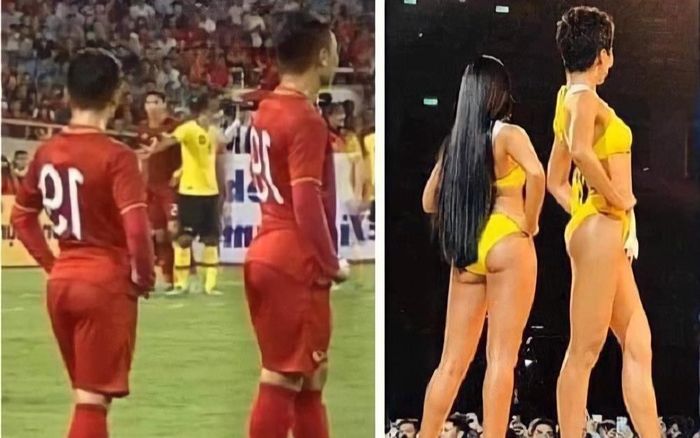 Quang Hải được phong 'Hoa hậu sân cỏ' với khoảnh khắc khoe vòng 3 cong veo