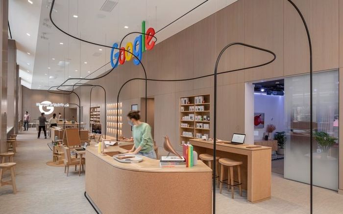 Cận cảnh cửa hàng bán lẻ đầu tiên của Google ở Mỹ