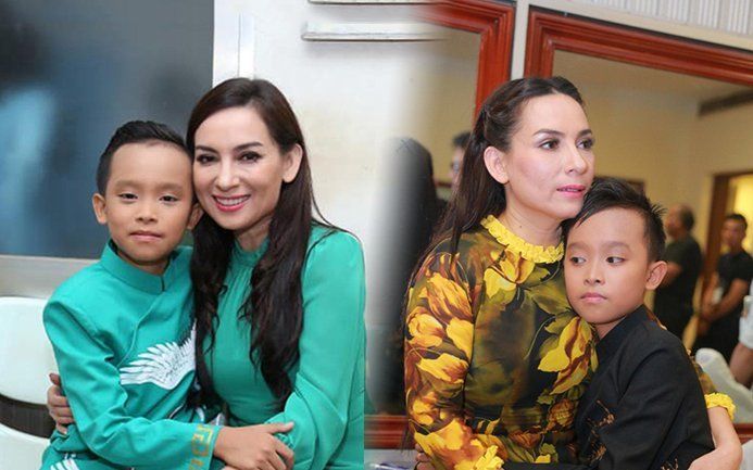 Trước scandal động trời, Phi Nhung và Hồ Văn Cường thường diện áo dài đồng điệu bên nhau