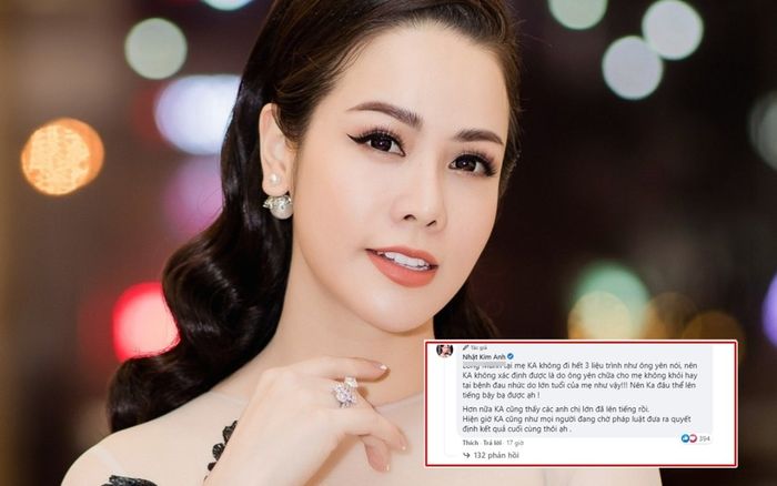 Bị dân mạng chỉ trích không lên tiếng tố ông Võ Hoàng Yên, Nhật Kim Anh đáp trả 'hợp tình hợp lý'