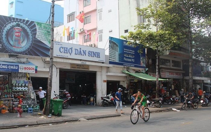 TP. HCM: Đóng cửa tạm thời khu chợ Dân Sinh ở quận 1 do liên quan đến ca nghi nhiễm Covid- 19