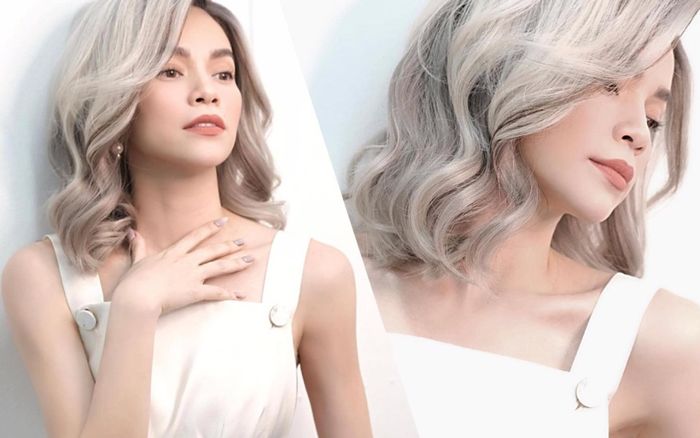 Hồ Ngọc Hà khiến fan 'muốn lả đi' với mái tóc bạch kim sáng chói đẹp siêu cấp