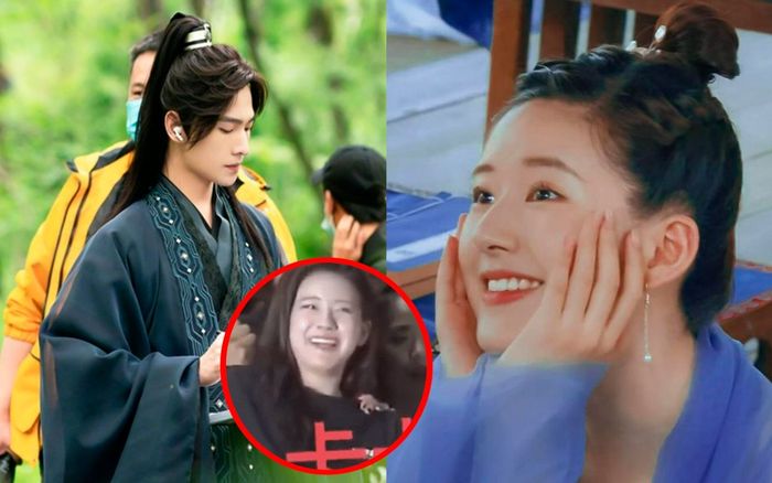 Triệu Lộ Tư lộ ảnh 'kém sang' ngày đóng máy 'Thả thí thiên hạ': Mặt mập ngấn mỡ, lôi thôi như bà thím U50