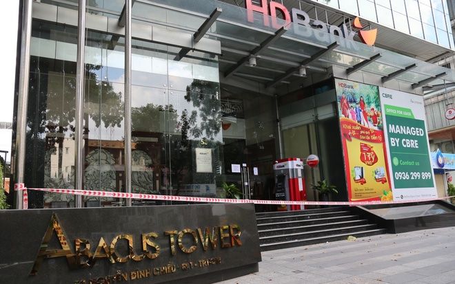 TP.HCM: Phong tỏa tạm thời tòa nhà Abacus Tower nằm trên đường Nguyễn Đình Chiểu, quận 1