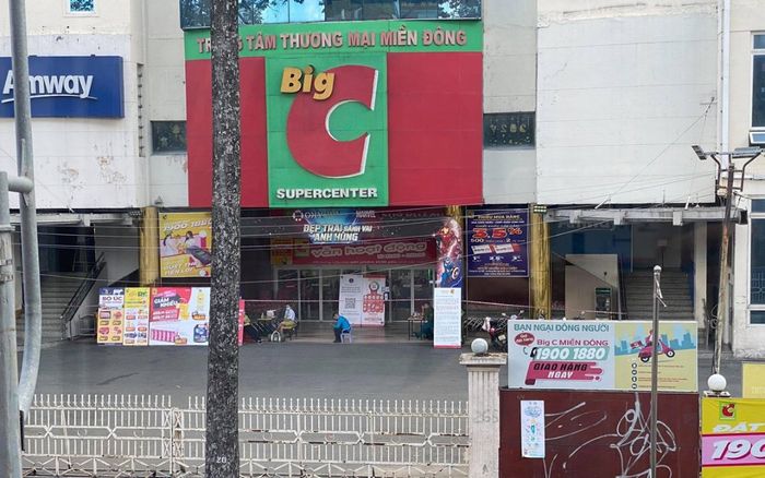 TP.HCM: Phong tỏa tạm thời siêu thị Big C Miền Đông ở quận 10