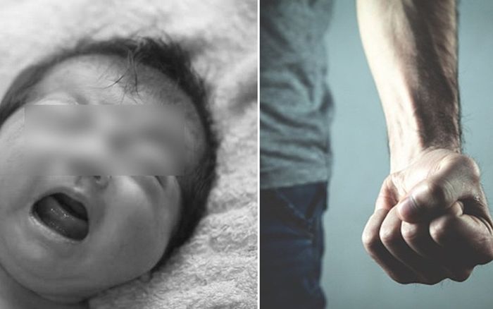 Bực bội vì con quấy khóc, người đàn ông nhẫn tâm đánh con và dọa treo cổ vợ