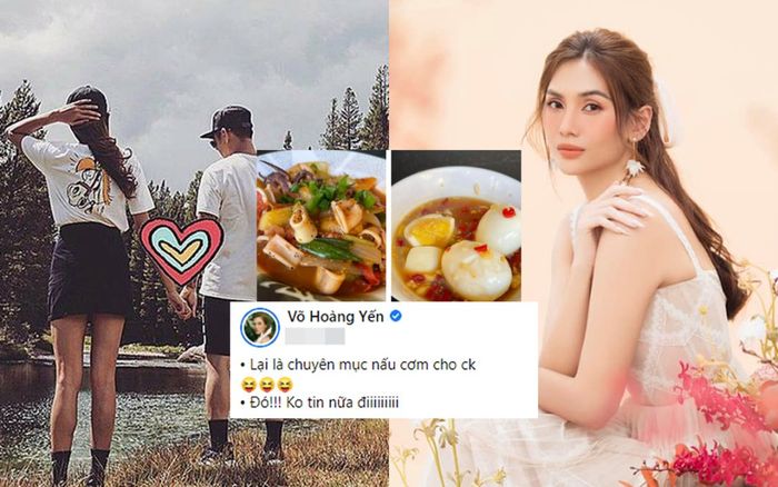 Võ Hoàng Yến vào bếp nấu ăn cho chồng, fan nhất định không tin siêu mẫu 8X lại giỏi nữ công gia chánh?
