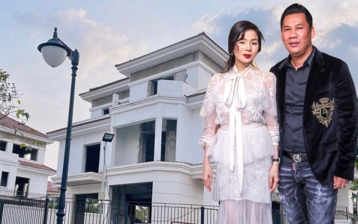 Hậu ly hôn Lệ Quyên, đại gia Đức Huy 'chi mạnh' xây căn biệt thự 200 tỷ