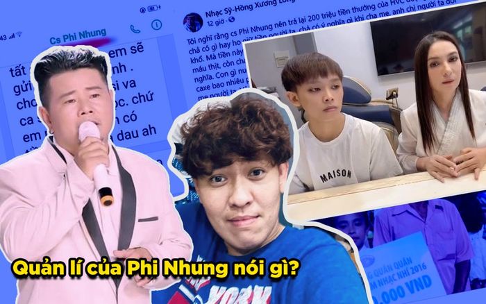 Quản lí Phi Nhung nói gì khi 'cha đẻ hit Em gái quê' tung tin nhắn tố nữ ca sĩ hăm dọa và thách thức?