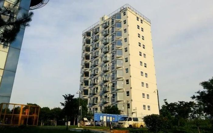 Clip: Công ty Trung Quốc xây tòa nhà 10 tầng trong vỏn vẹn 29 tiếng