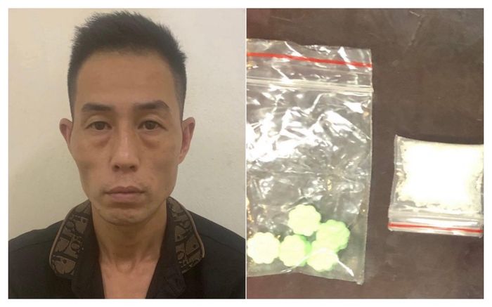 Tạm giữ hình sự đối tượng mua bán trái phép chất ma tuý, có 10 tiền án, tiền sự