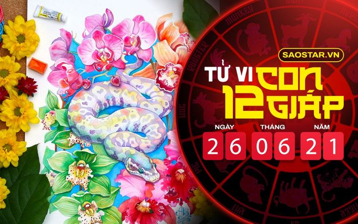 Tử vi thứ 7 ngày 26/6/2021 của 12 con giáp: Tỵ bận rộn với công việc, Tuất vượng vận đào hoa