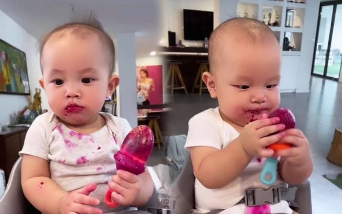 Lisa - Leon ăn uống tèm lem nhưng vẫn đáng yêu vô cùng, đố ai có thể làm ngơ