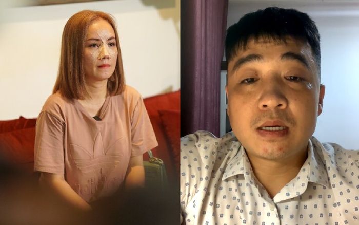 Chồng cũ Hoàng Yến phủ nhận chuyện cầm dao đe dọa vợ, cho rằng nữ diễn viên đánh anh trước mặt mẹ già