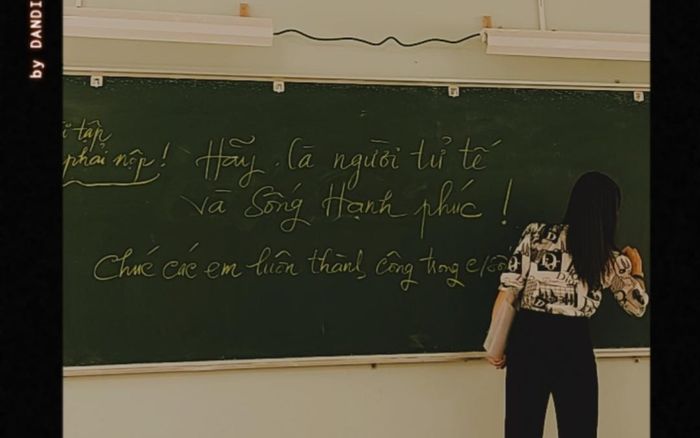 Bài tập về nhà với yêu cầu 'hãy là người tử tế và sống hạnh phúc' khiến các học trò cuối cấp cay khóe mắt