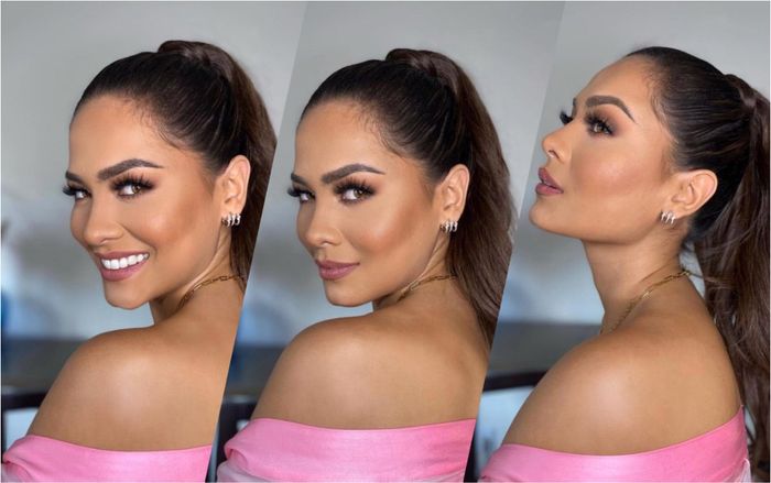 Tân Hoa hậu Hoàn Vũ lại bị fan chê mặt thô cứng khi up ảnh selfie với tông makeup sắc sảo