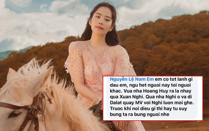 Nam Em cãi tay đôi với anti-fan vì bị tố 'ngủ hết người này tới người khác', còn lôi loạt cái tên này vào