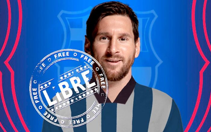 Messi chính thức trở thành cầu thủ tự do