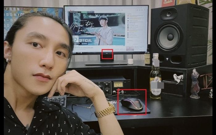 Sơn Tùng M-TP dùng màn hình Dell 3 triệu, chuột gaming 100 nghìn