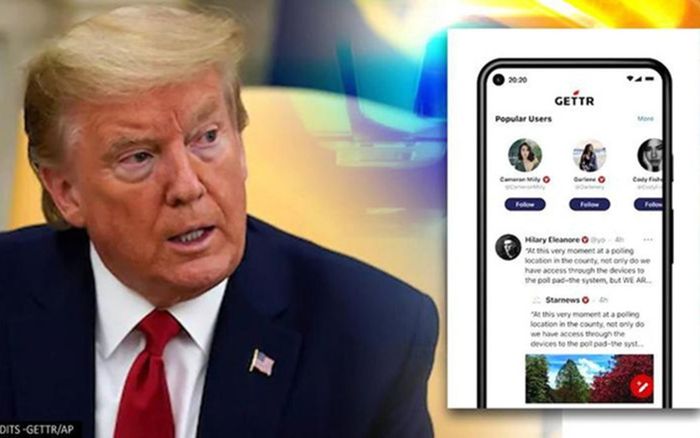 Ông Donald Trump chính thức giới thiệu mạng xã hội mới