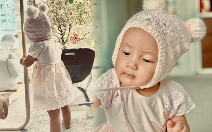 Đăng ảnh con gái Lisa, Hà Hồ không khỏi cảm thán: 'Rồi cũng đến ngày chập chững đứng, chập chững đi'