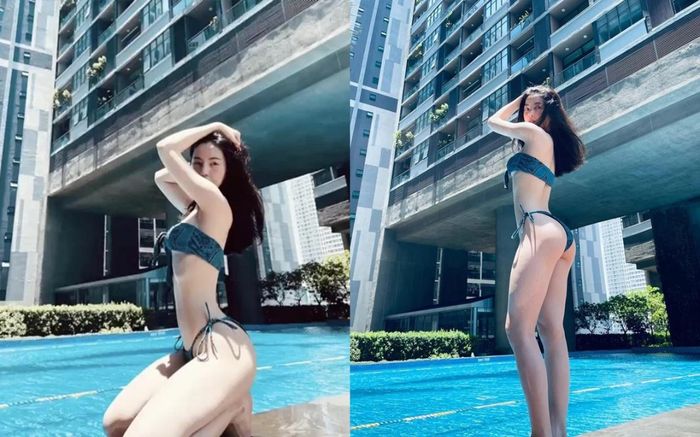 Bạn gái tin đồn của Quang Hải khoe vóc dáng 'nóng bỏng mắt' khiến dân tình xuýt xoa