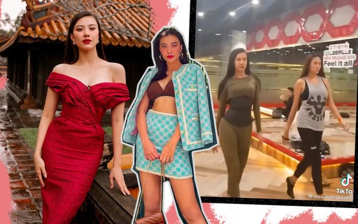Clip Kim Duyên được Võ Hoàng Yến dạy catwalk khiến fan tranh cãi, người khen đẹp, kẻ chê thô cứng