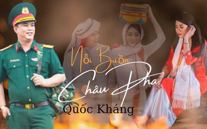 Quốc Kháng nhập tâm với vai diễn anh bộ đội trong MV Nỗi buồn Châu Pha