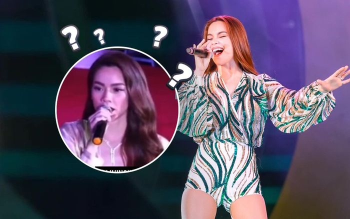 Bị dàn âm thanh 'hại' trên sân khấu, Hà Hồ giật bắn người nhưng vẫn có pha xử lý hết sức 'ngọt'