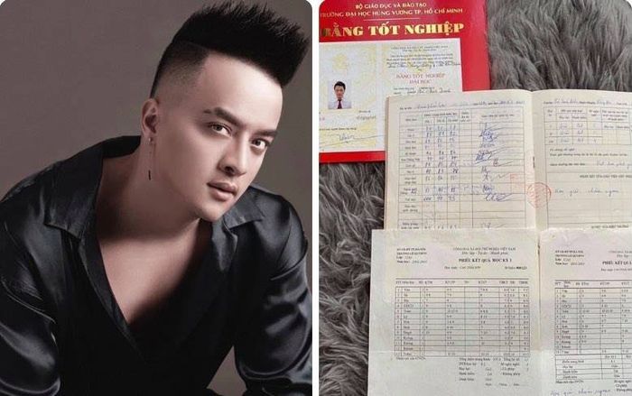 Cao Thái Sơn khoe thành tích học tập toàn điểm 8, 9 kèm lời phê giáo viên: 'Học giỏi, ngoan, có tiến bộ'