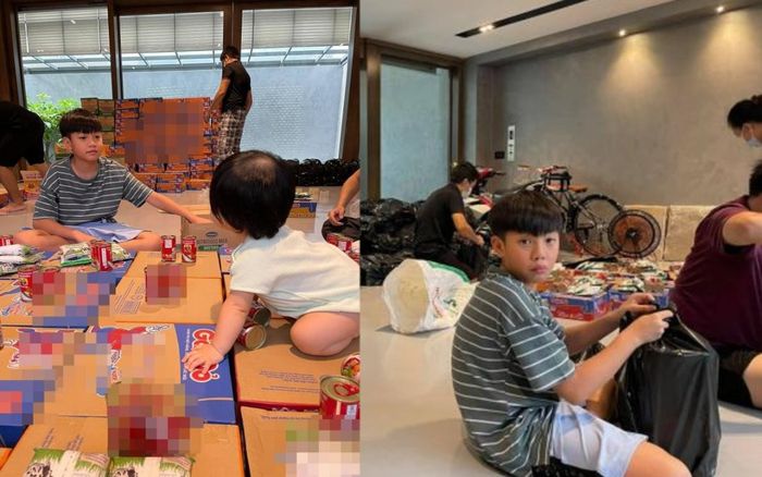 Giữa mùa dịch bệnh, Subeo cùng vợ chồng Cường Đô La có hành động đẹp, đáng ý là biểu cảm của Suchin