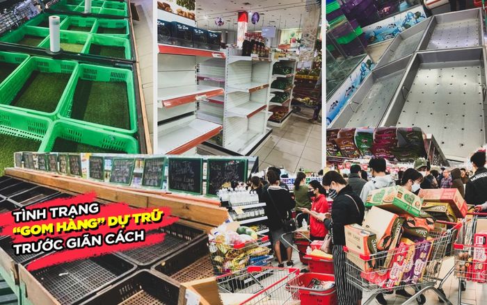 Tình trạng “gom hàng” dự trữ trước giãn cách: Đừng làm bàn đạp cho những kẻ xấu trục lợi