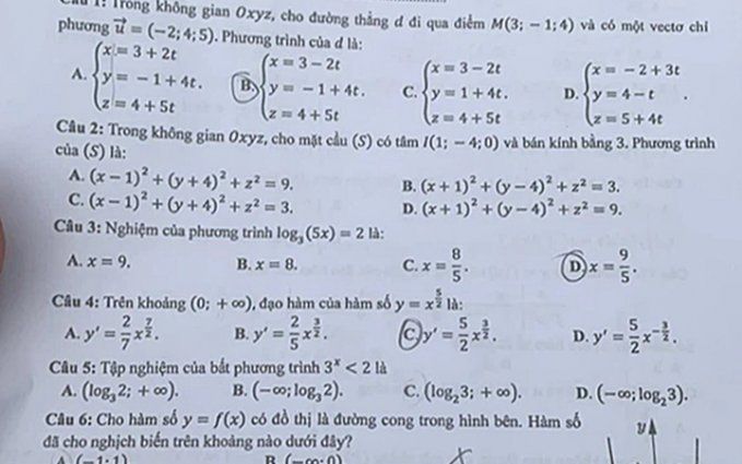 Đình chỉ thi đối với thí sinh chụp đề thi Toán rồi gửi cho người nhà 'cầu cứu' dân mạng giải hộ