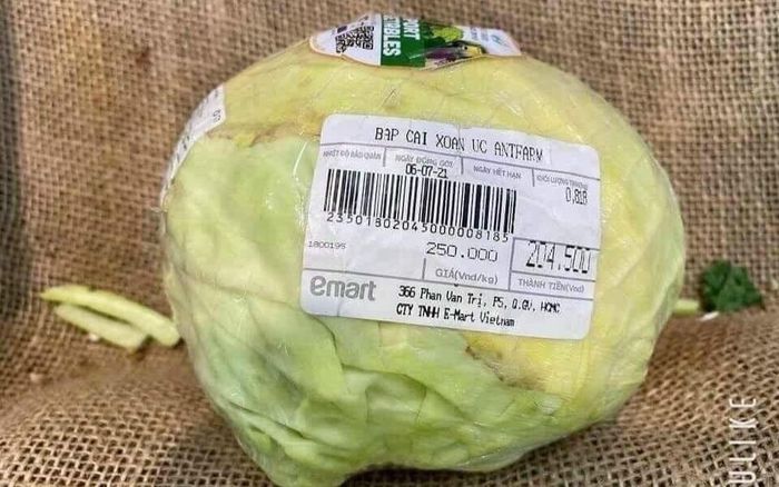 Thực hư thông tin siêu thị bán bắp cải giá 'cắt cổ' 250.000 đồng/kg giữa mùa dịch COVID-19